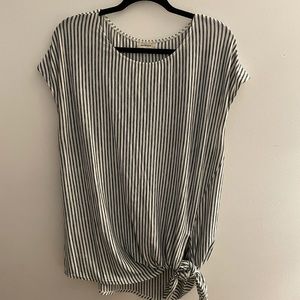 Max Studio Striped Top